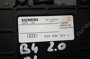 БЛОК УПРАВЛЕНИЯ AUDI 80 B4 2.0 115KM ABK 94 ГОД 5WP4 144