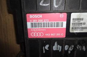БЛОК УПРАВЛЕНИЯ   AUDI 80 B4 2.0 B 443907311C