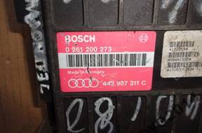 БЛОК УПРАВЛЕНИЯ   AUDI 80 B4 2.0 B 443907311C