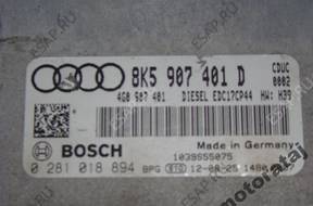 БЛОК УПРАВЛЕНИЯ   AUDI 8K5907401D 0281018894