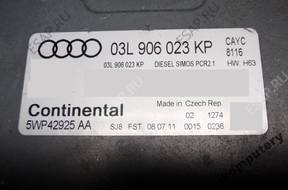 БЛОК УПРАВЛЕНИЯ AUDI A1 1.6 TDI 03l906023kp 5wp42925aa