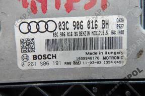 БЛОК УПРАВЛЕНИЯ AUDI A1 TFSI 03C906016BH 0261S06191