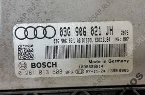 БЛОК УПРАВЛЕНИЯ Audi A3 0281013608 03G 906 021 JH