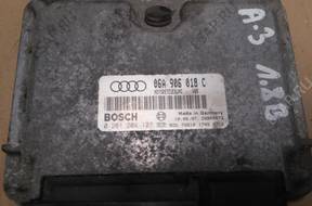 БЛОК УПРАВЛЕНИЯ   Audi A3 06A906018 C 0261204127