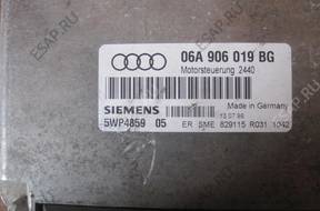 БЛОК УПРАВЛЕНИЯ AUDI A3 06A906019BG 5WP4859 05