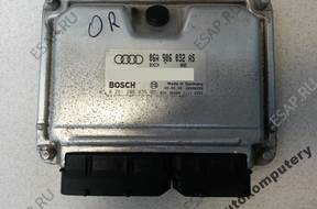 БЛОК УПРАВЛЕНИЯ AUDI A3 06a906032as 0261206435 +PIN