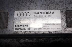 БЛОК УПРАВЛЕНИЯ AUDI A3 06a906033a 5wp43287 БЕЗ КОДА