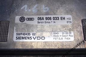 БЛОК УПРАВЛЕНИЯ AUDI A3 06a906033eh simos7.1a БЕЗ КОДА
