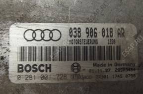 БЛОК УПРАВЛЕНИЯ AUDI A3 1,9TDI 038906018AR