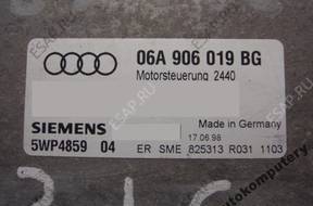 БЛОК УПРАВЛЕНИЯ AUDI A3 1.6 06a906019bg 5wp485904 БЕЗ КОДА