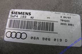 БЛОК УПРАВЛЕНИЯ AUDI A3 1.6 8V   06A906019D