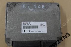 БЛОК УПРАВЛЕНИЯ AUDI A3 1.6  ДВИГАТЕЛЕМ