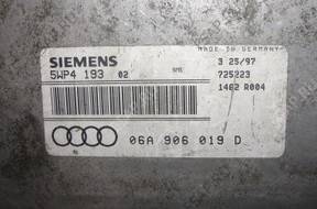 БЛОК УПРАВЛЕНИЯ AUDI A3 1.6B 5WP4 193 02 SIEMENS