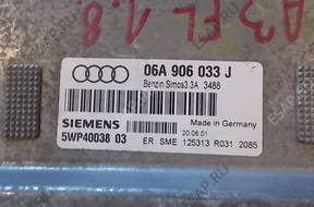 БЛОК УПРАВЛЕНИЯ   AUDI A3 1.8 06A906033J
