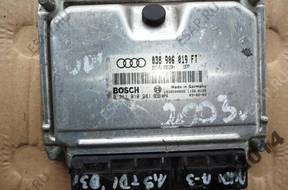 БЛОК УПРАВЛЕНИЯ AUDI A3 1.9 TDI 0281010981 038906019FT