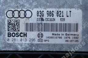 БЛОК УПРАВЛЕНИЯ audi a3 1.9tdi BLS 0281013296 03G906021LT