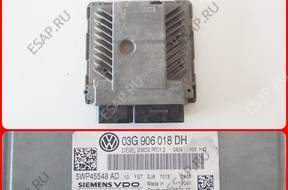 БЛОК УПРАВЛЕНИЯ AUDI A3 2,0 TDI 5WP45548AD 3G9906018DH