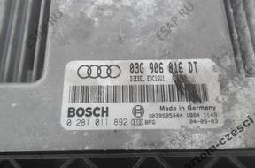 БЛОК УПРАВЛЕНИЯ AUDI A3 2.0 TDI   03G906016DT