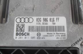 БЛОК УПРАВЛЕНИЯ AUDI A3 2.0 TDI   03G906016FF
