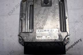 БЛОК УПРАВЛЕНИЯ AUDI A3 2.0T 8p0907115k 0261s02341 +PIN
