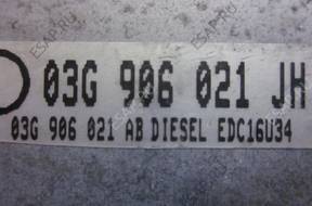 БЛОК УПРАВЛЕНИЯ AUDI A3 2.0TDI 03G906021 JH 0281013608
