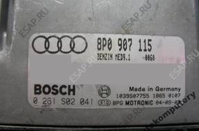 БЛОК УПРАВЛЕНИЯ AUDI A3 2.0TFSI 8p0907115 0261s02041 +PIN