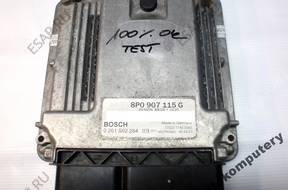 БЛОК УПРАВЛЕНИЯ AUDI A3 2.0TFSI 8p0907115g 0261s02284