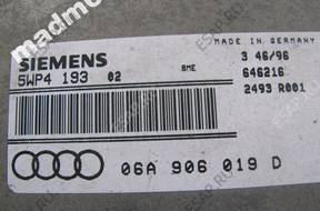 БЛОК УПРАВЛЕНИЯ AUDI A3 8L 1.6 8V 97   ДВИГАТЕЛЕМ