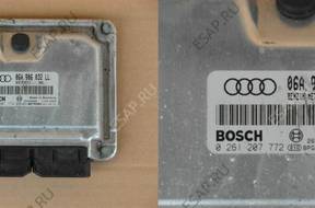БЛОК УПРАВЛЕНИЯ AUDI A3 8L 1.8T 0261207772 06A906032LL