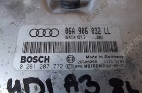 БЛОК УПРАВЛЕНИЯ AUDI A3 8L 1.8T 06A906032LL
