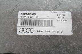 БЛОК УПРАВЛЕНИЯ AUDI A3 8L 98 1.6 SR   ДВИГАТЕЛЕМ