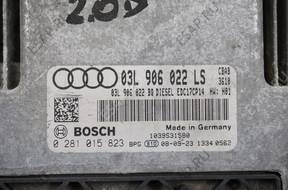 БЛОК УПРАВЛЕНИЯ AUDI A3 8P 2.0 TDI  ДВИГАТЕЛЕМ