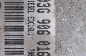 БЛОК УПРАВЛЕНИЯ AUDI A3 8P 2.0TDI   03G906016BA