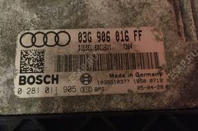БЛОК УПРАВЛЕНИЯ audi a3 8p 8p0 2.0tdi 03G 906 016 FF