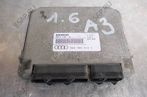 БЛОК УПРАВЛЕНИЯ AUDI A3 96-00 1,6B   МОДУЛЬ