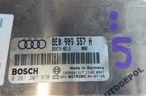 БЛОК УПРАВЛЕНИЯ   AUDI A4 0261207978 8E0909557H