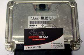 БЛОК УПРАВЛЕНИЯ AUDI A4 0281011136 8E0907401P EDC15UM+