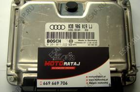 БЛОК УПРАВЛЕНИЯ AUDI A4 0281011222 038906019LJ EDC15P+