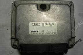 БЛОК УПРАВЛЕНИЯ AUDI A4 038906018fd 0281001966 БЕЗ КОДА