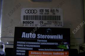 БЛОК УПРАВЛЕНИЯ   AUDI A4 038906019FN 0281010669