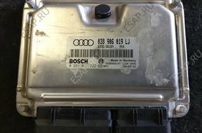 БЛОК УПРАВЛЕНИЯ AUDI A4 038906019LJ 0281011222 EDC15525F