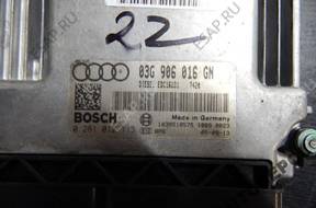 БЛОК УПРАВЛЕНИЯ   AUDI A4 03G906016GN 0281012113