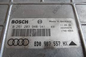 БЛОК УПРАВЛЕНИЯ AUDI A4 1,6 8D0907557HX 0261203940/941