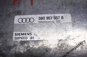 БЛОК УПРАВЛЕНИЯ AUDI A4 1.6 3b0907557b 5wp4333 БЕЗ КОДА