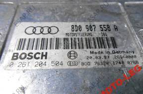 БЛОК УПРАВЛЕНИЯ AUDI A4 1.6 ADP 8D0907558A 0261204503/504