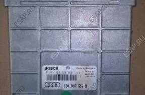 БЛОК УПРАВЛЕНИЯ AUDI A4 1.6   ДВИГАТЕЛЕМ 8D0907557B