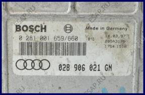 БЛОК УПРАВЛЕНИЯ AUDI A4 1.9 TDI 0281001659 028906021GN