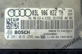 БЛОК УПРАВЛЕНИЯ AUDI A4 2.0 TDI  0281016256 03L906022TN