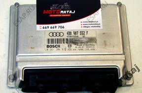 БЛОК УПРАВЛЕНИЯ AUDI A4 2.4 4B0907552F 0261204812