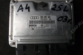 БЛОК УПРАВЛЕНИЯ AUDI A4 2.5  0281010492